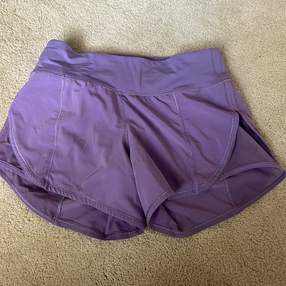 RARE lululemon shorts purple